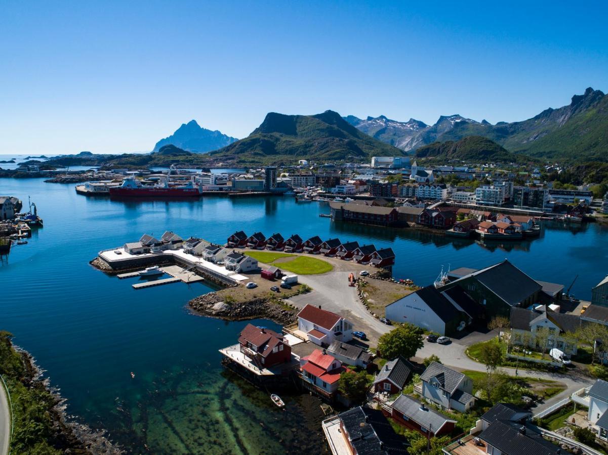 Rorbuene Svolvaer Havn Villa Exterior foto