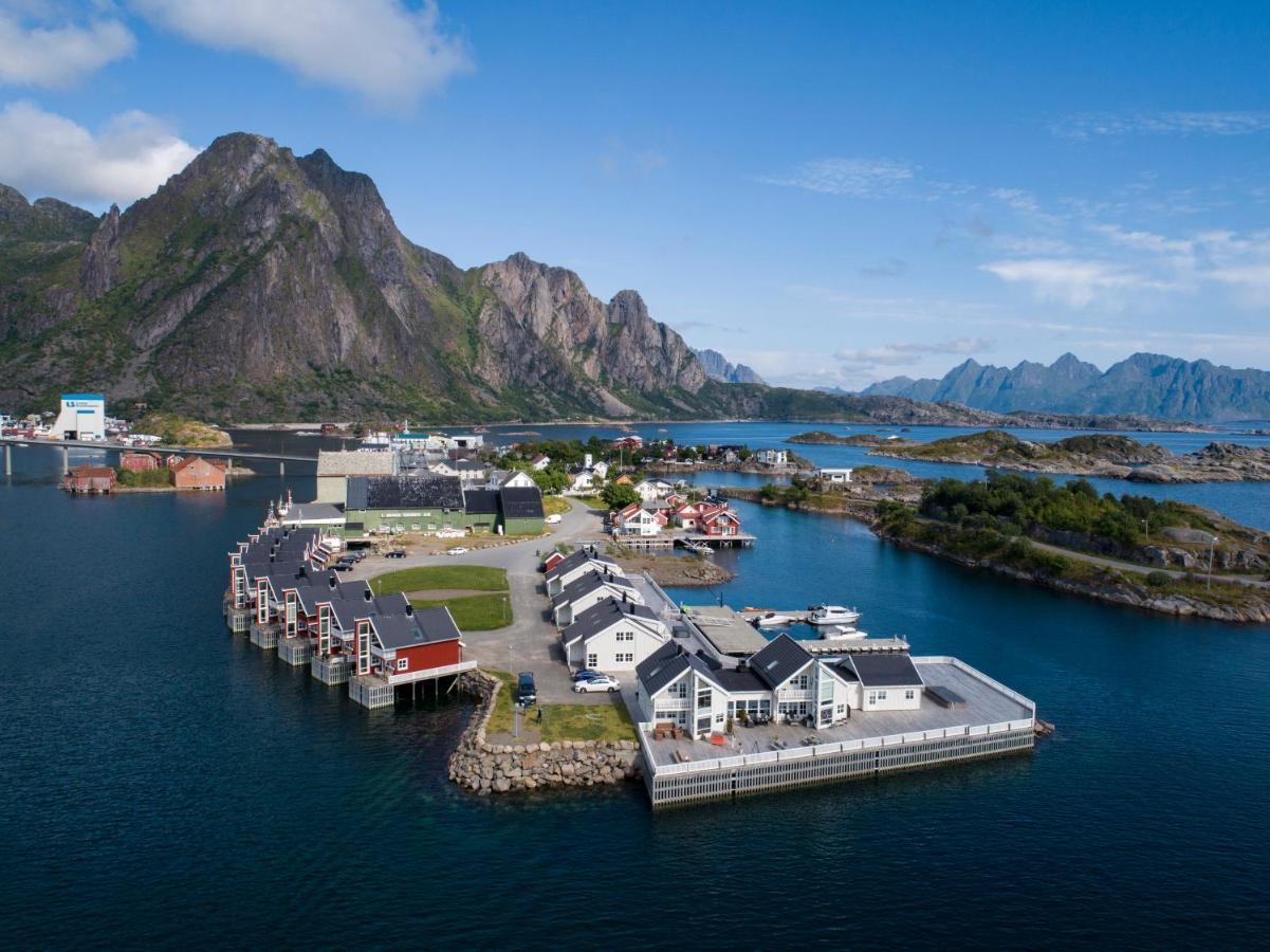 Rorbuene Svolvaer Havn Villa Exterior foto