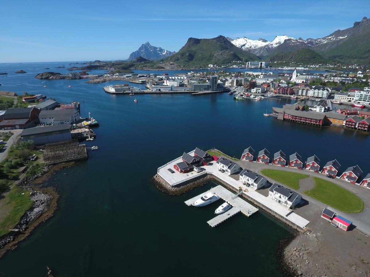 Rorbuene Svolvaer Havn Villa Exterior foto