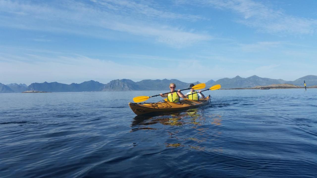 Rorbuene Svolvaer Havn Villa Exterior foto