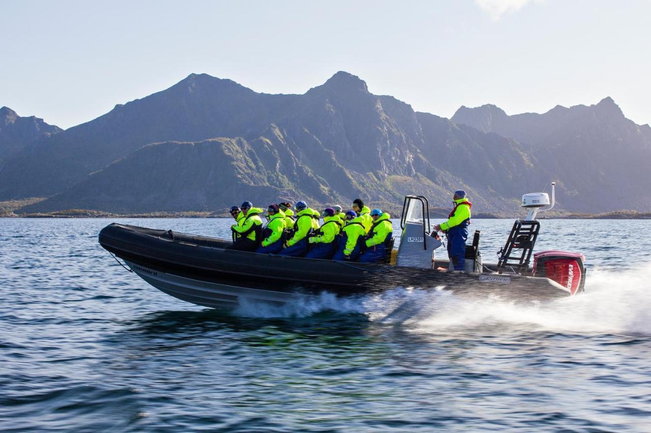 Rorbuene Svolvaer Havn Villa Exterior foto