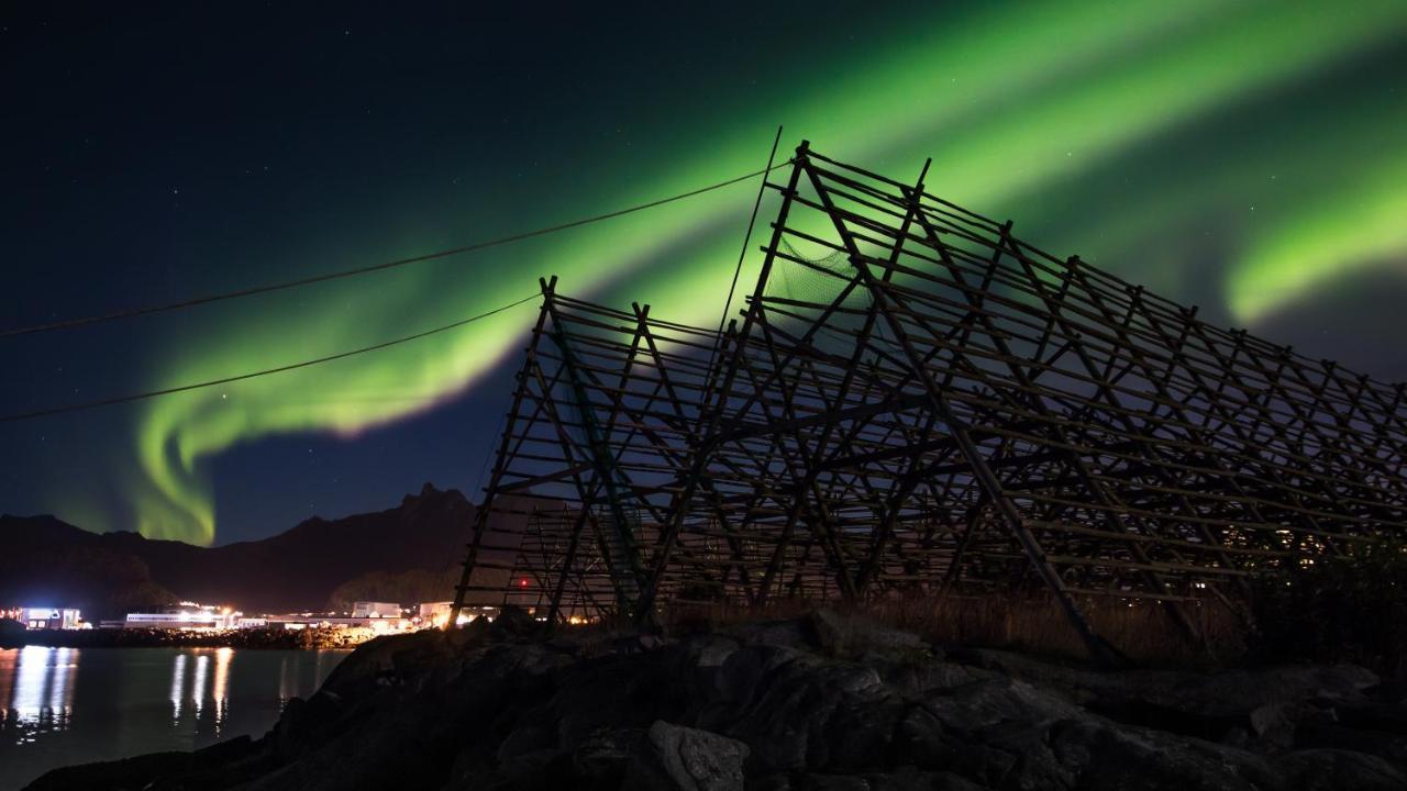 Rorbuene Svolvaer Havn Villa Exterior foto