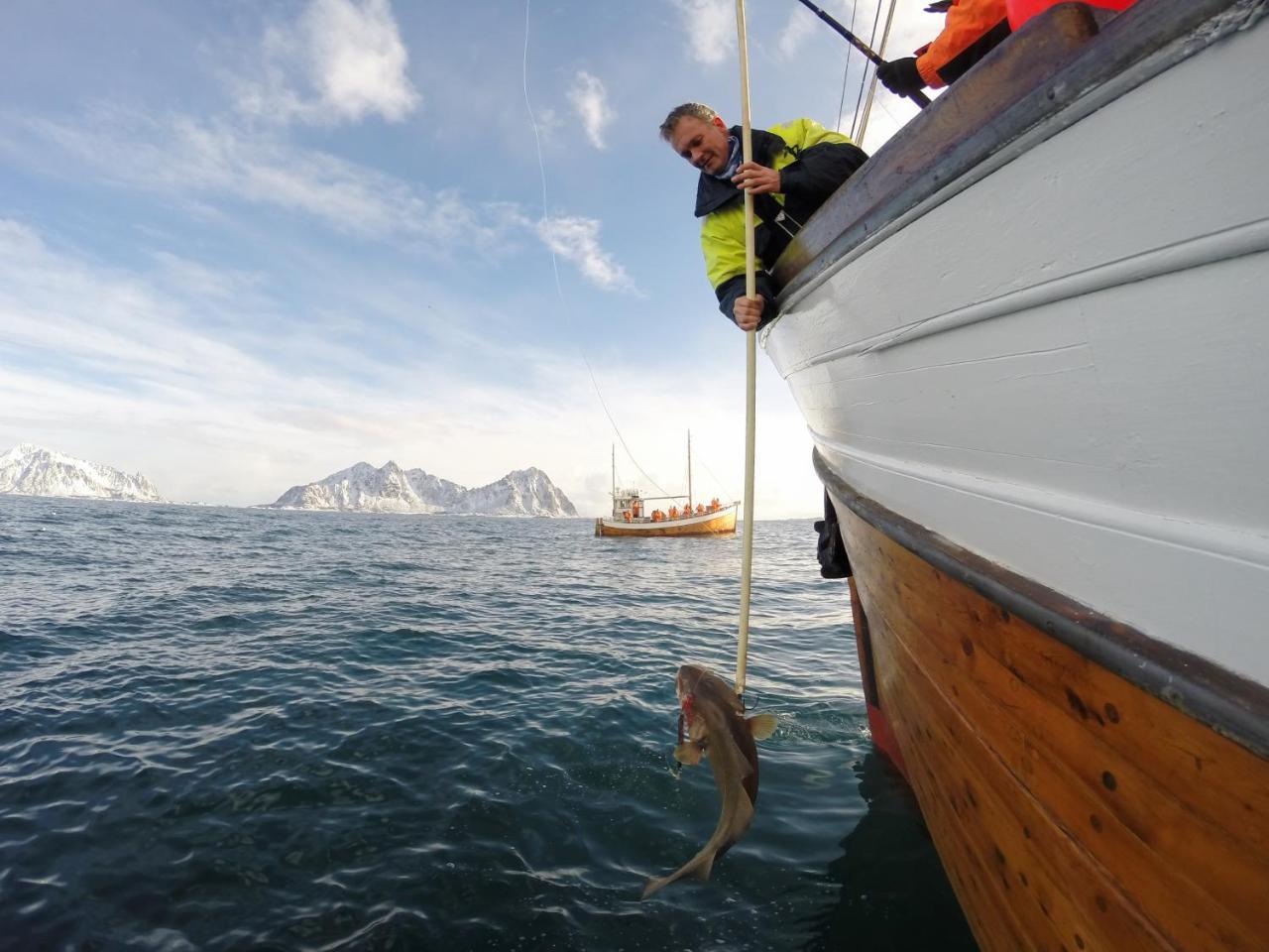 Rorbuene Svolvaer Havn Villa Exterior foto